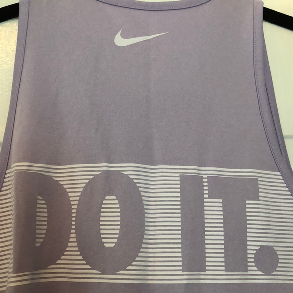 Nike Just Do It Shirt Lavender Small - Picture 4 of 4